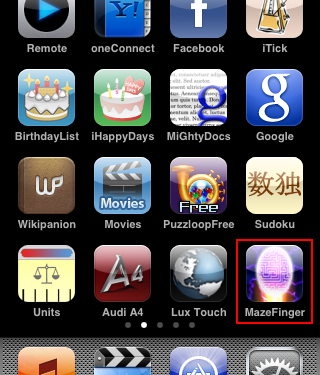 Maze Finger _ iPod Touch / iPhone Game 아이팟 터치 아이폰 무료 게임 Maze Finger _ iPod Touch / iPhone Game 아이팟 터치 아이폰 무료 게임
