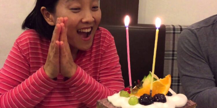 누나 생일 축하해요 ~